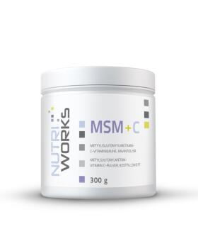 Nutri Works MSM+C, 300&nbsp;g