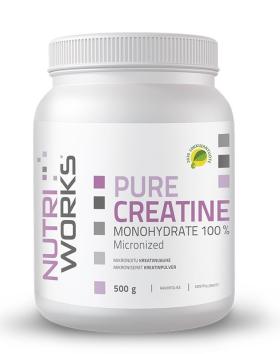 Nutri Works Pure Creatine, 500&nbsp;g