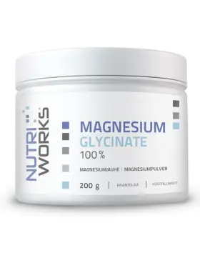Nutri Works 100 % Magnesium Glycinate, 200 g