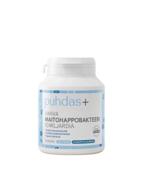 Puhdas+ Vahva Maitohappobakteeri 10 mrd., 75 kaps.