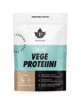 Puhdistamo Athletics Optimal Vege Proteiini, 600&nbsp;g, Suklaa