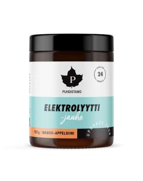 Puhdistamo Elektrolyyttijauhe, 120&nbsp;g, Mango-Appelsiini
