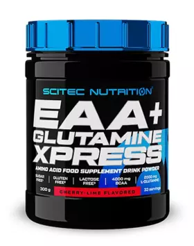 Scitec EAA+Glutamine Xpress 300&nbsp;g, Cherry-Lime