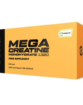 SCITEC Mega Creatine Monohydrate (Creapure) 1320, 120 kaps.
