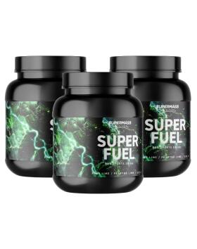 Big Buy: 3 kpl Supermass Nutrition SUPER FUEL, Pear Lime (1,56&nbsp;kg)