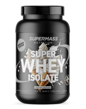 Supermass Nutrition SUPER WHEY ISOLATE, 650 g, Vanilla Ice Cream
